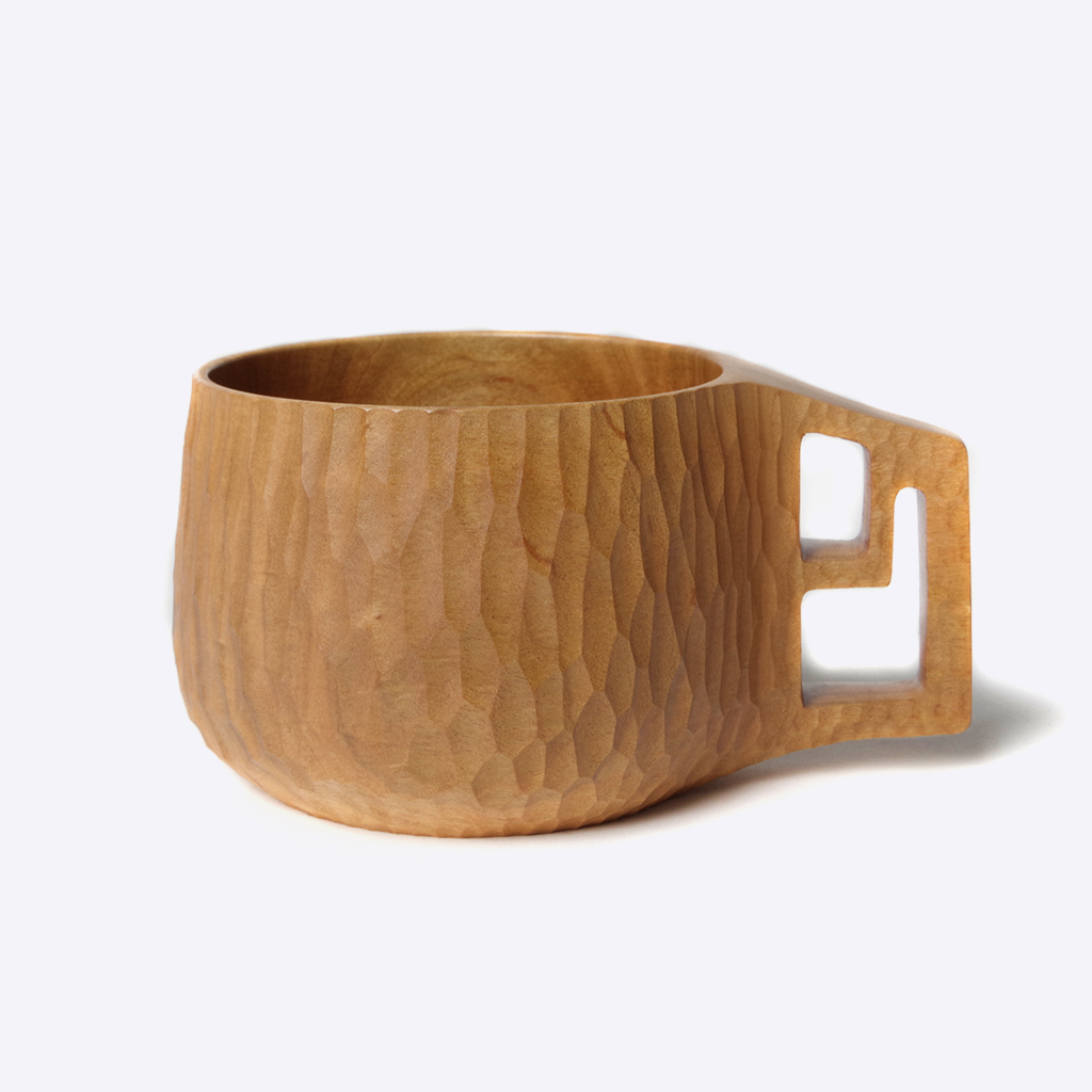 atelier dehors wooden cup 木製マグカップ ククサ - 食器