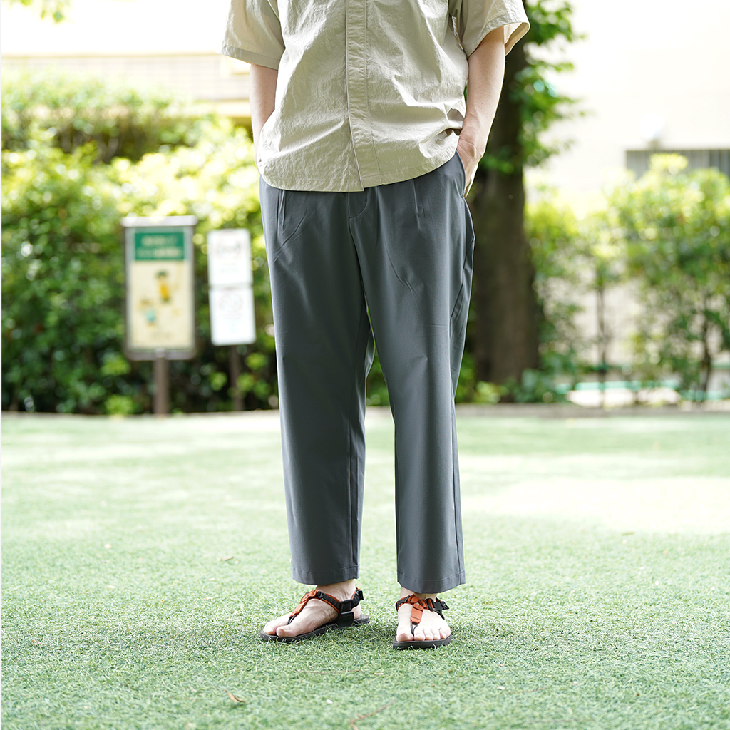 20%off】Goldwin ゴールドウィン One Tuck Tapered Light Pants Gray - Nicetime  Mountain Gallery - アウトドアグッズ通販