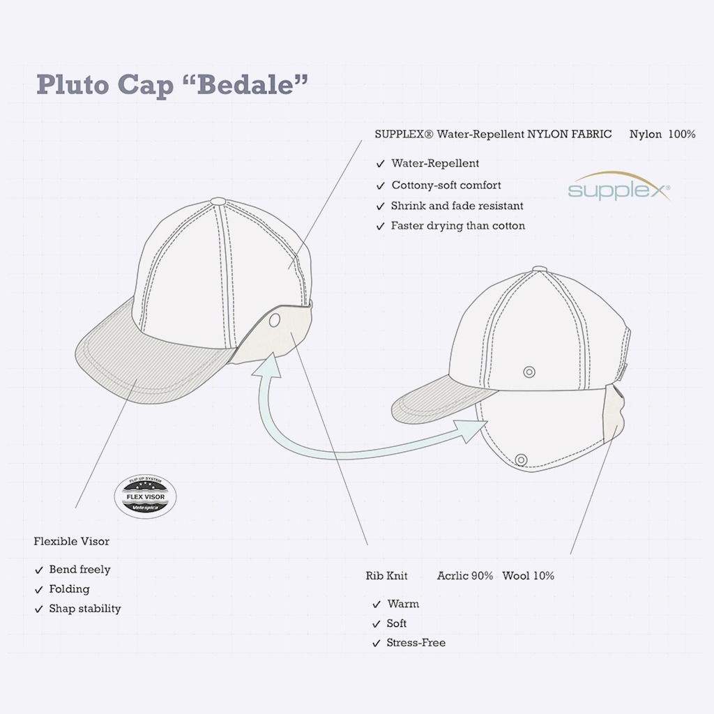 velo spica ヴェロスピカ Pluto Cap Bedale - Nicetime Mountain