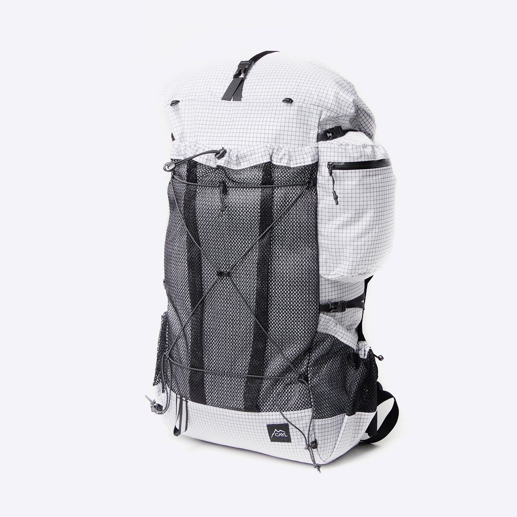 CAYL ケイル Taebaek 2 B-Grid White with HipBelt - Nicetime