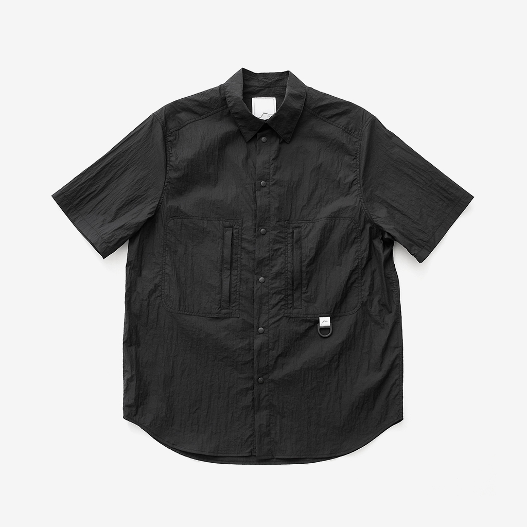 CAYL PC Nylon Short Sleeve Hiker Shirts Black