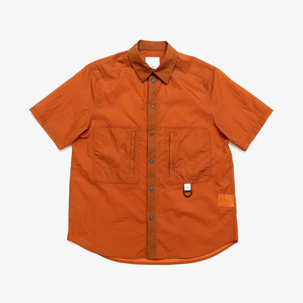 CAYL PC Nylon Short Sleeve Hiker Shirts Orange