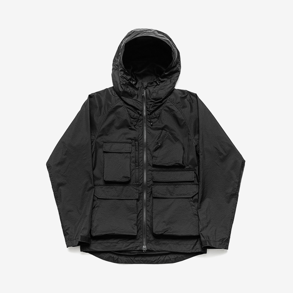 CAYL PC Ripstop Nylon Parka Black