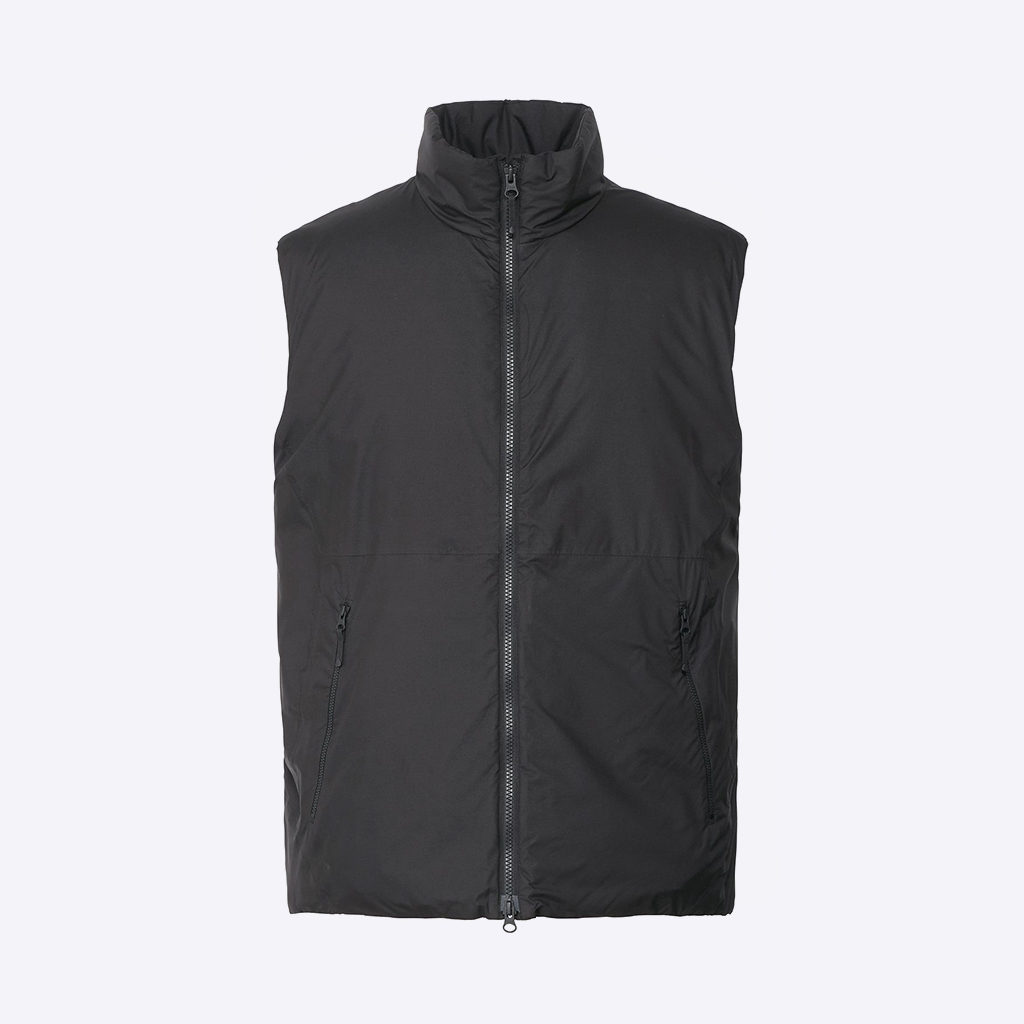 Goldwin S[hEB WINDSTOPPER BY GORE-TEX LABS Puffy Vest Black