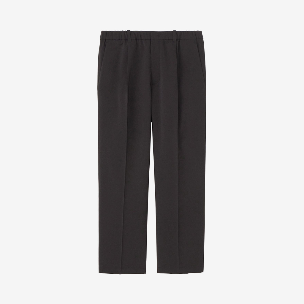 Goldwin S[hEB One Tuck Straight Pants  Black